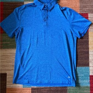 Men's Amazon Essentials Blue Polo